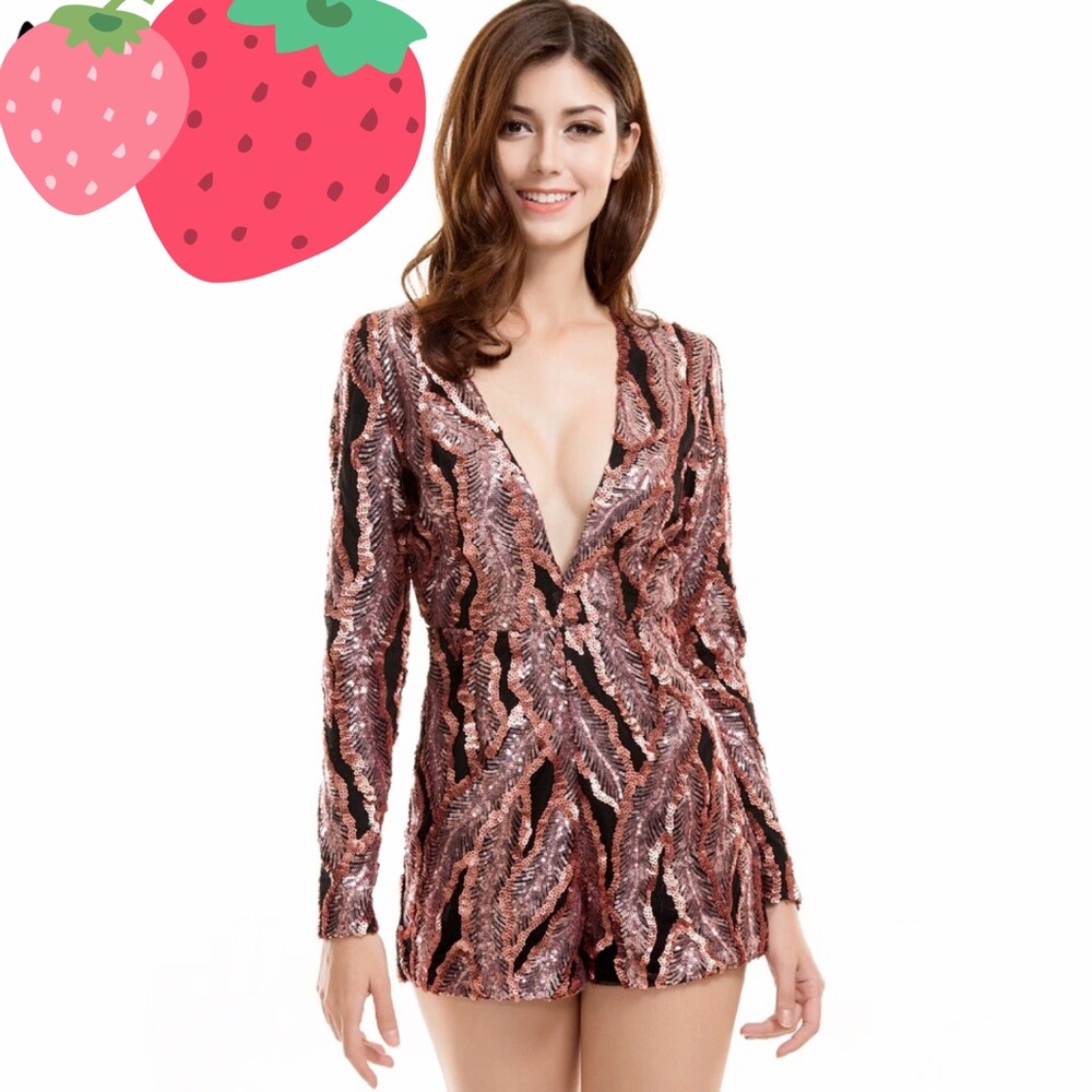 Sequin Romper